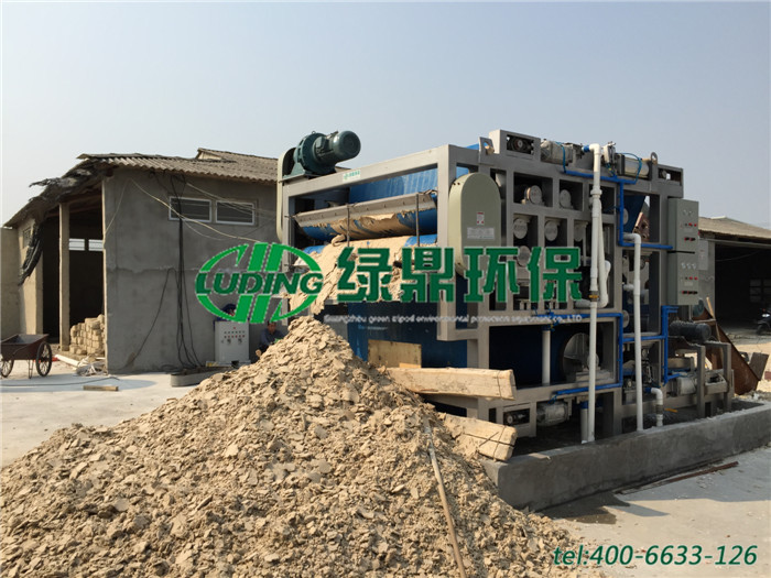 帶式壓濾機處理木薯渣處理、紅薯渣案例 4