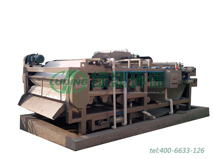 帶式壓濾機和帶式脫水機的區別