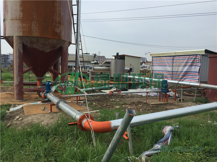 帶式壓濾機處理洗砂污泥 2