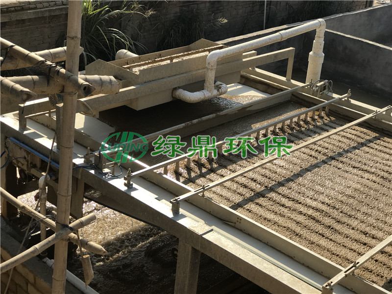 帶式壓濾機用于玉山工廠污水處理 帶式壓濾機用于玉山工廠污水處理