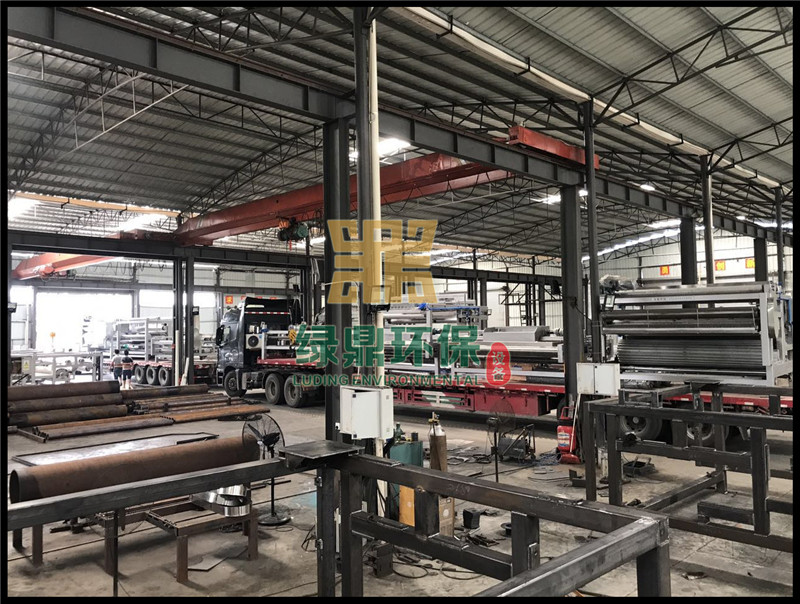 帶式壓濾機應用六合黑臭水體整治項目